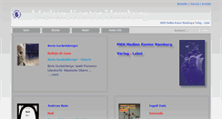Desktop Screenshot of medien-kontor-hamburg.de